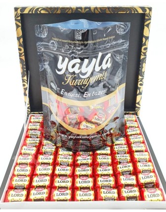 Çilekli Lord Çikolata  250 gr